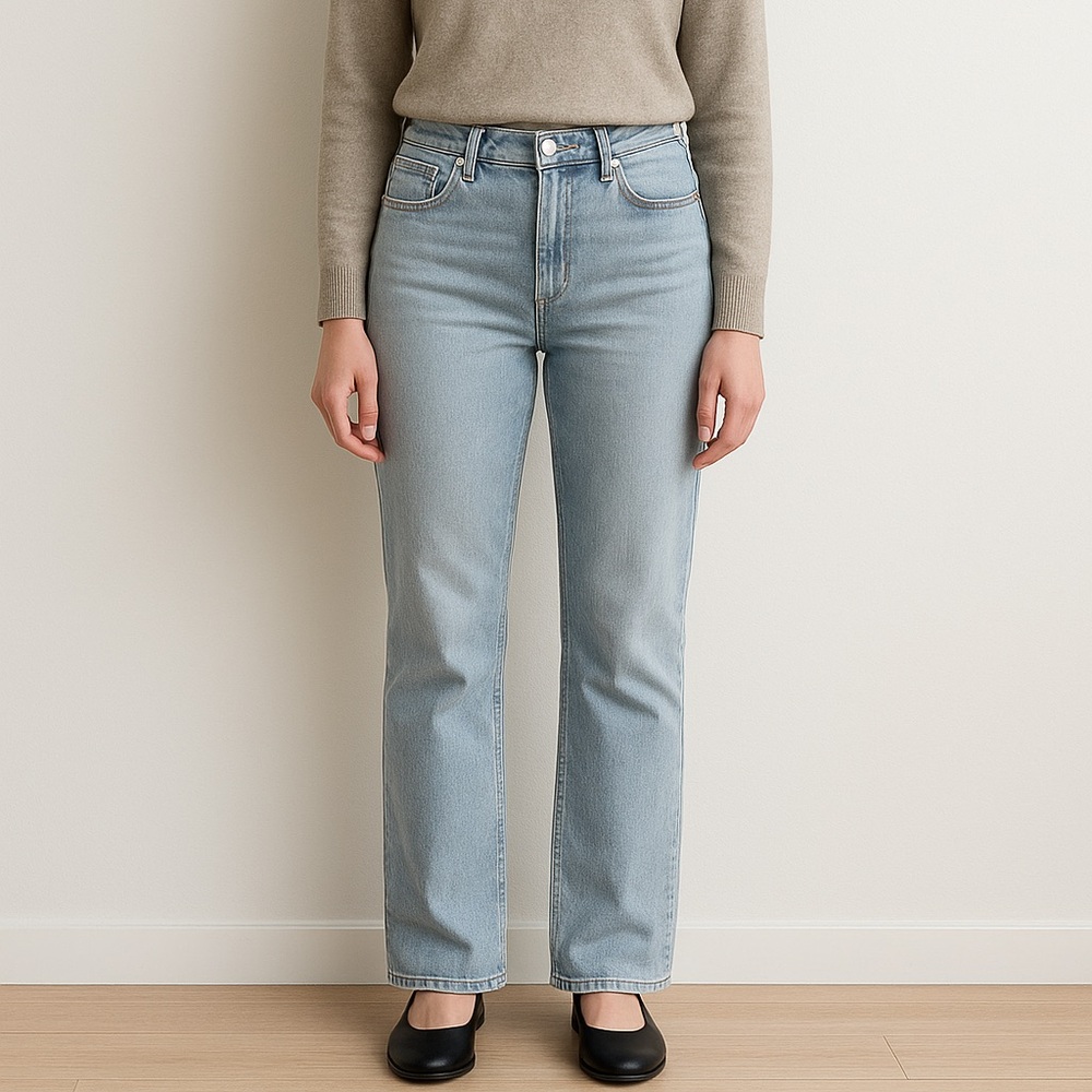 No Boundaries Blue Flare Wide Leg Jeans